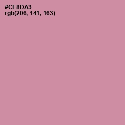 #CE8DA3 - Viola Color Image