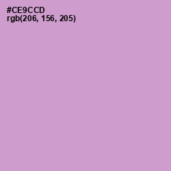 #CE9CCD - Lilac Color Image