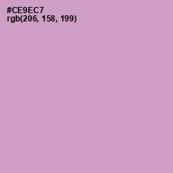 #CE9EC7 - Lilac Color Image