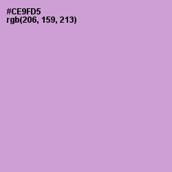 #CE9FD5 - Light Wisteria Color Image