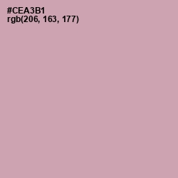 #CEA3B1 - Lily Color Image