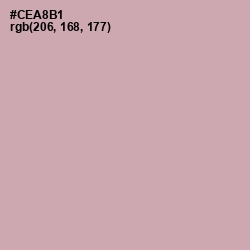 #CEA8B1 - Lily Color Image