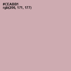 #CEABB1 - Lily Color Image