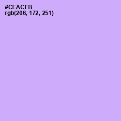 #CEACFB - Perfume Color Image