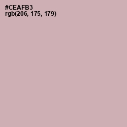 #CEAFB3 - Lily Color Image