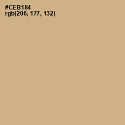 #CEB184 - Sorrell Brown Color Image