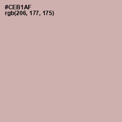 #CEB1AF - Bison Hide Color Image