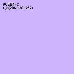 #CEB4FC - Perfume Color Image