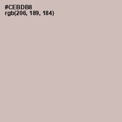 #CEBDB8 - Cold Turkey Color Image