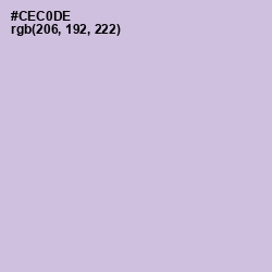 #CEC0DE - Ghost Color Image