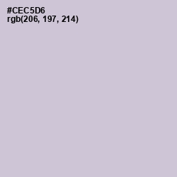 #CEC5D6 - Ghost Color Image