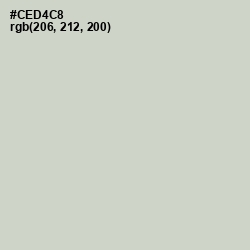 #CED4C8 - Tasman Color Image