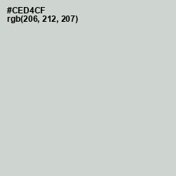 #CED4CF - Tasman Color Image