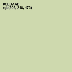 #CEDAAD - Green Mist Color Image