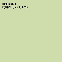 #CEDDAB - Green Mist Color Image