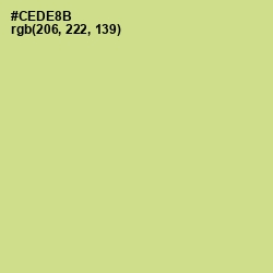 #CEDE8B - Deco Color Image