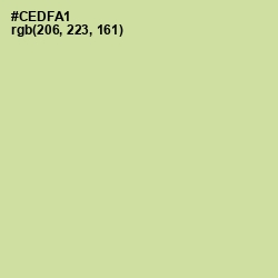 #CEDFA1 - Green Mist Color Image