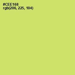 #CEE168 - Yellow Green Color Image