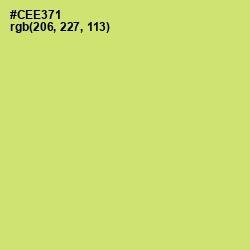 #CEE371 - Yellow Green Color Image