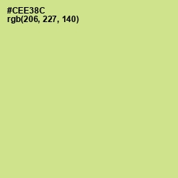 #CEE38C - Deco Color Image