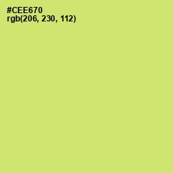 #CEE670 - Yellow Green Color Image