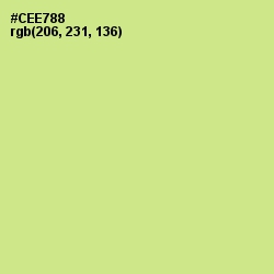 #CEE788 - Deco Color Image