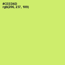 #CEED6D - Yellow Green Color Image