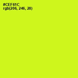 #CEF61C - Las Palmas Color Image