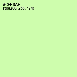 #CEFDAE - Reef Color Image