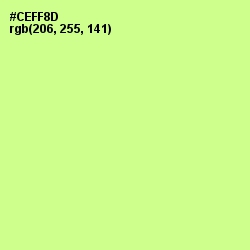 #CEFF8D - Reef Color Image