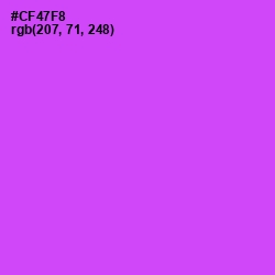 #CF47F8 - Heliotrope Color Image