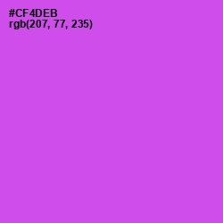 #CF4DEB - Orchid Color Image