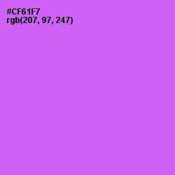 #CF61F7 - Heliotrope Color Image
