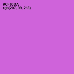 #CF63DA - Orchid Color Image