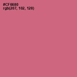 #CF6680 - Charm Color Image