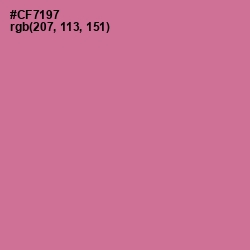 #CF7197 - Charm Color Image