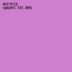 #CF7FCE - Orchid Color Image