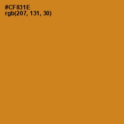 #CF831E - Geebung Color Image