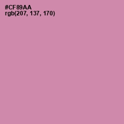 #CF89AA - Viola Color Image