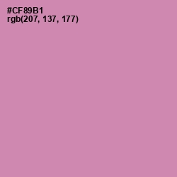 #CF89B1 - Viola Color Image