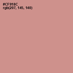 #CF918C - My Pink Color Image