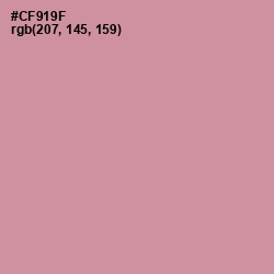 #CF919F - Oriental Pink Color Image