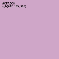 #CFA5C8 - Lilac Color Image