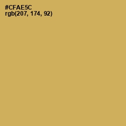 #CFAE5C - Sundance Color Image