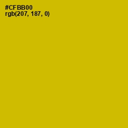 #CFBB00 - Galliano Color Image