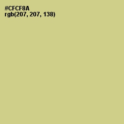 #CFCF8A - Pine Glade Color Image