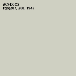 #CFD0C2 - Sea Mist Color Image