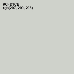 #CFD1CB - Tasman Color Image