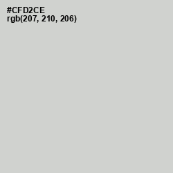 #CFD2CE - Tasman Color Image