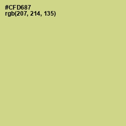 #CFD687 - Pine Glade Color Image
